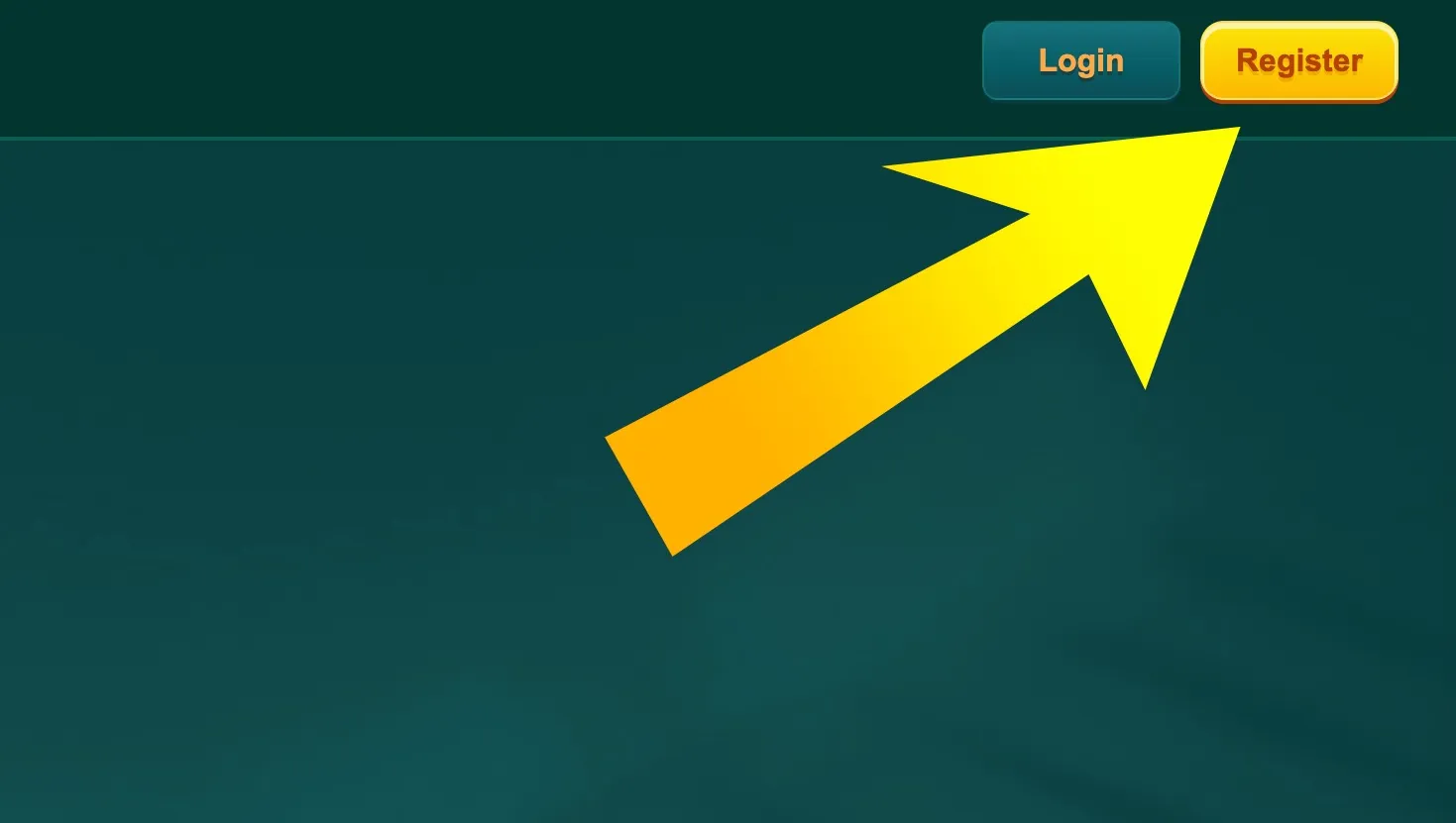 Register button in EK333 header